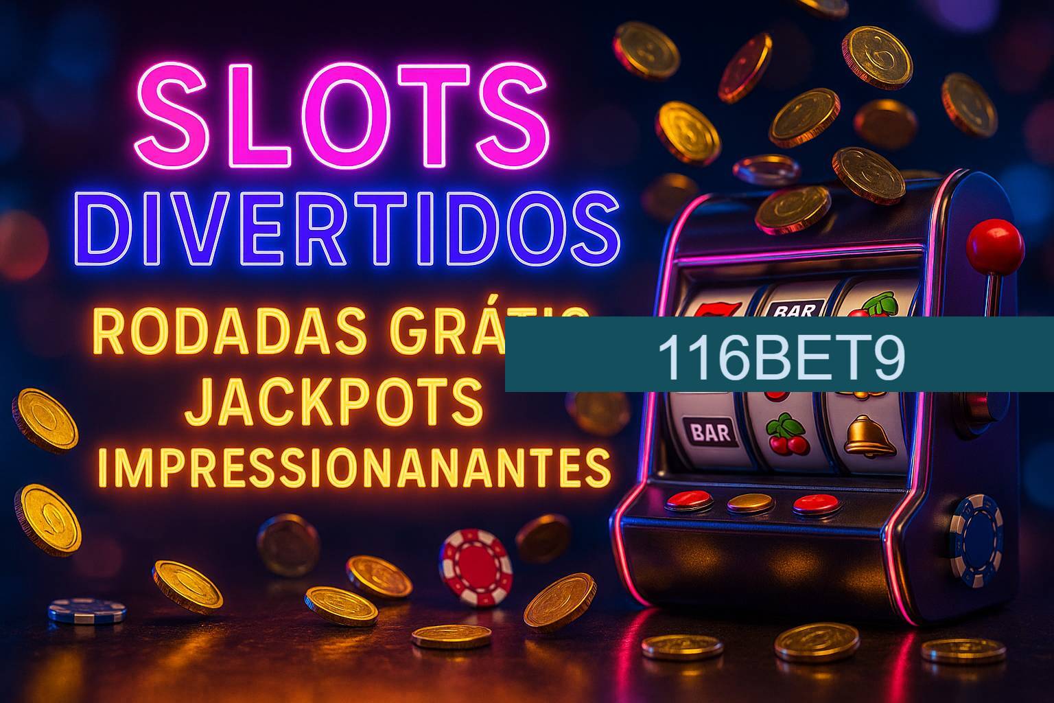 Diversos jogos de caça-níqueis
